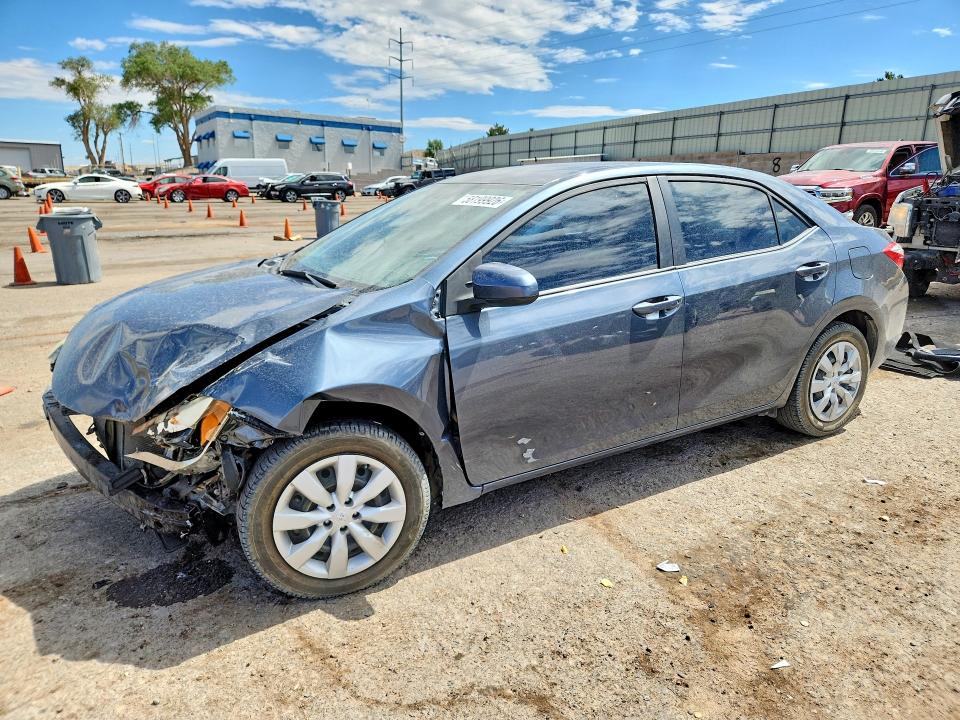 2015 Toyota Corolla VIN 2T1BURHE7FC375108 COPART salvage auction — FRONT END, Nm - Cert Of Title-Salvage, sold $950 on 2026-07-09 (photo 1)