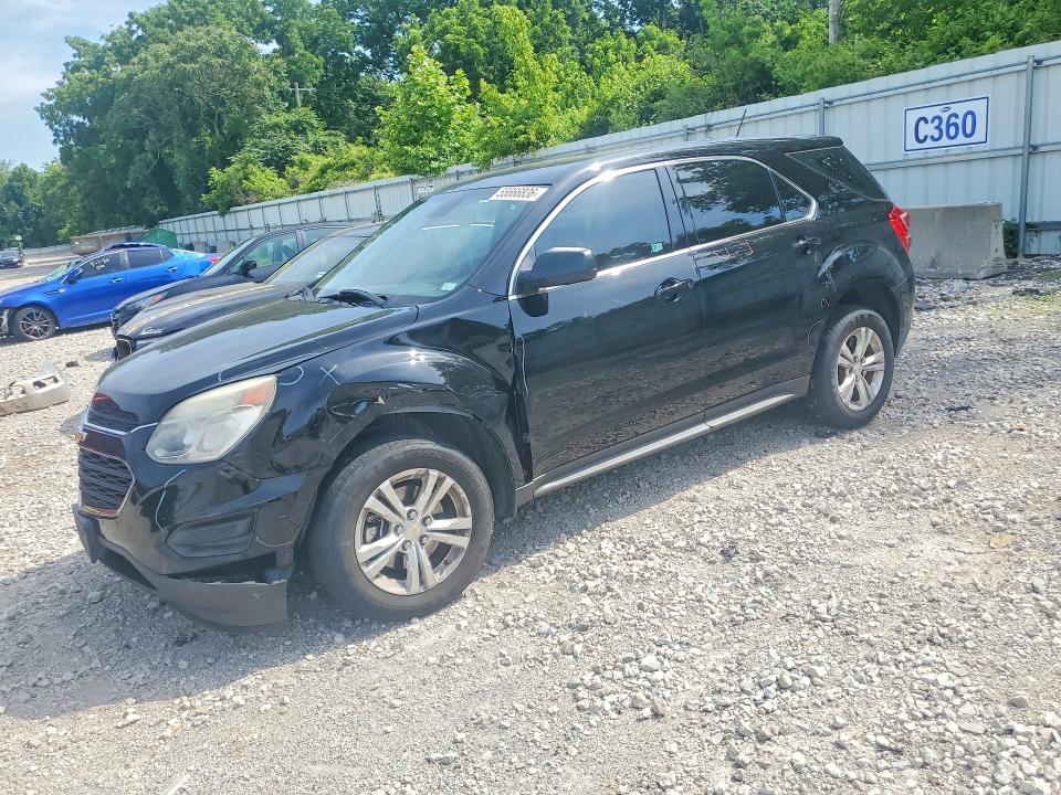 2016 Chevrolet Equinox VIN 2GNALBEK2G1183523 COPART salvage auction — FRONT END, Mo - Salvage Certificate Of Title, sold $525 on 2026-07-02 (photo 1)