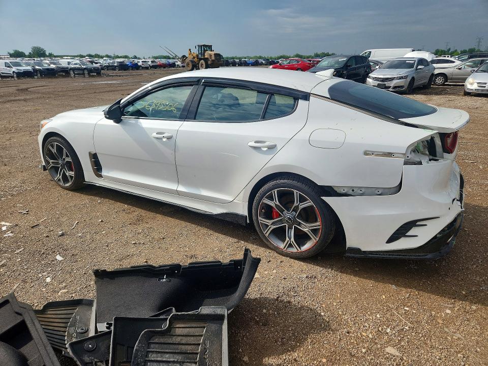 2019 Kia Stinger VIN KNAE35LC5K6055315 COPART salvage auction — REAR END, Il - Salvage Certificate, sold $6,700 on 2026-07-02 (photo 2)