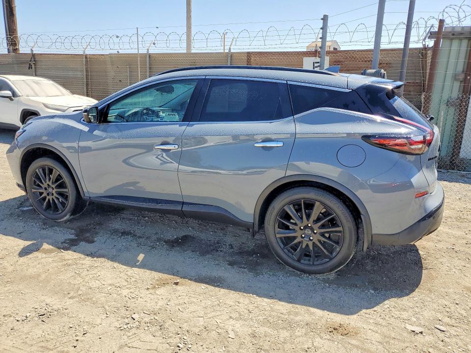 2023 Nissan Murano VIN 5N1AZ2BJ4PC106824 COPART salvage auction — FRONT END, Ca - Salvage Certificate, sold $6,800 on 2026-07-09 (photo 2)