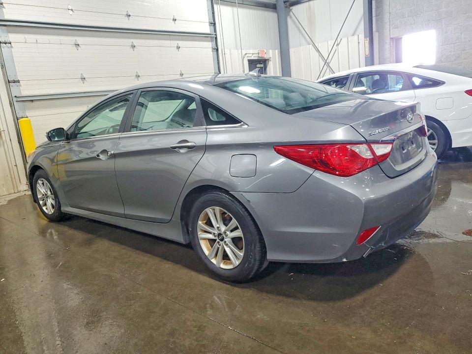 2014 Hyundai Sonata VIN 5NPEB4ACXEH925525 COPART salvage auction — VANDALISM, Mn - Cert Of Title-Prior Salvage, sold $275 on 2026-07-28 (photo 2)