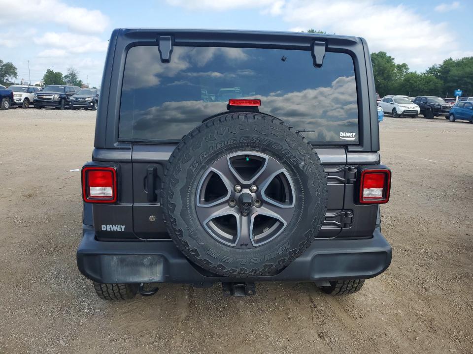 2018 Jeep Wrangler / VIN 1C4HJXDG7JW317174 COPART salvage auction — FRONT END, IA - CERT OF TITLE-SALVAGE TITLE, sold $10,300 on 2026-07-31 (photo 6)