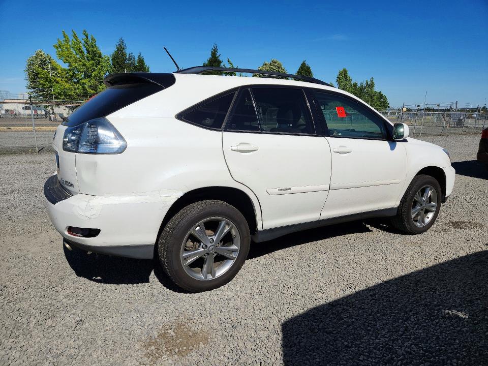 2007 Lexus Rx 400h VIN JTJHW31U772033142 COPART salvage auction — FRONT END, Or - Certificate Of Title, sold $675 on 2026-07-07 (photo 3)
