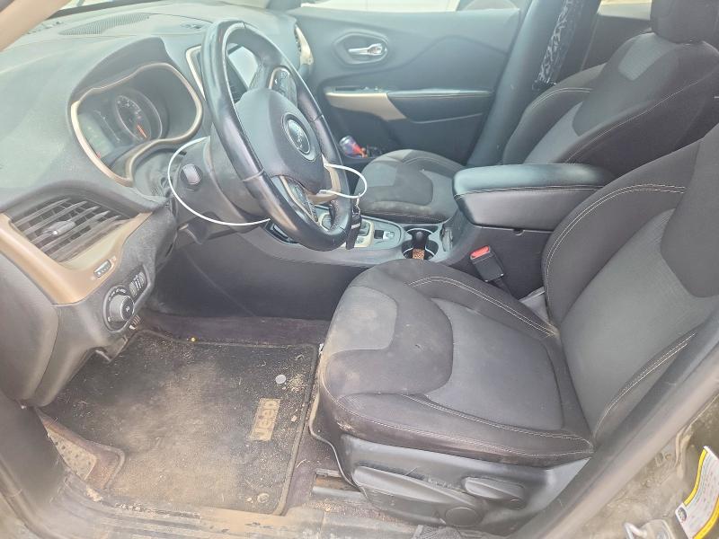 2017 Jeep Cherokee VIN 1C4PJLCS1HW607849 COPART salvage auction — SIDE, Salvage Title, sold $800 on 2026-07-23 (photo 7)