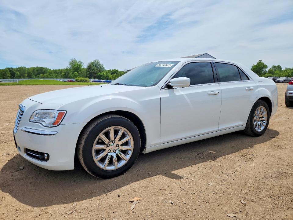 2014 Chrysler 300 VIN 2C3CCAAG1EH142970 COPART salvage auction — HAIL, Oh - Cert Of Title-Salvage, sold $6,900 on 2026-07-09 (photo 1)