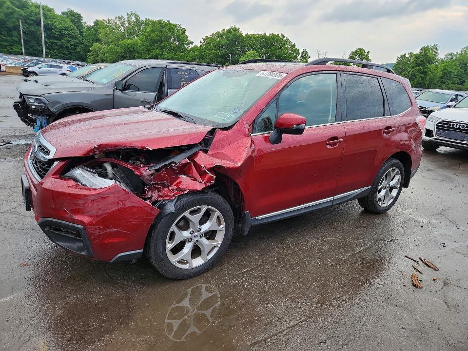 2017 Subaru Forester VIN JF2SJATC2HH589097 COPART salvage auction — FRONT END, Ny - Mv-907A Salvage Certificate, sold $450 on 2026-07-14 (photo 1)