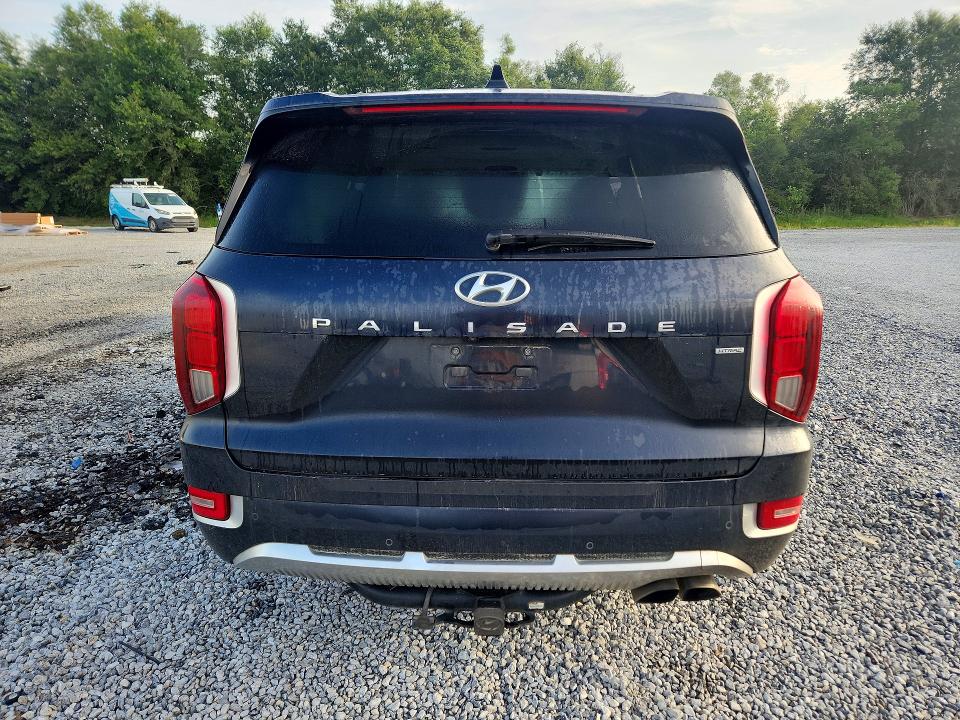 2021 Hyundai Palisade VIN KM8R7DHE5MU176918 COPART salvage auction — FRONT END, LA - CERT OF TITLE-SALVAGE, sold $4,150 on 2026-07-27 (photo 6)
