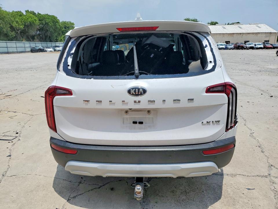 2021 Kia Telluride VIN 5XYP24HC7MG151738 COPART salvage auction — FRONT END, Tx - Salvage Vehicle Title, sold $2,800 on 2026-07-14 (photo 6)