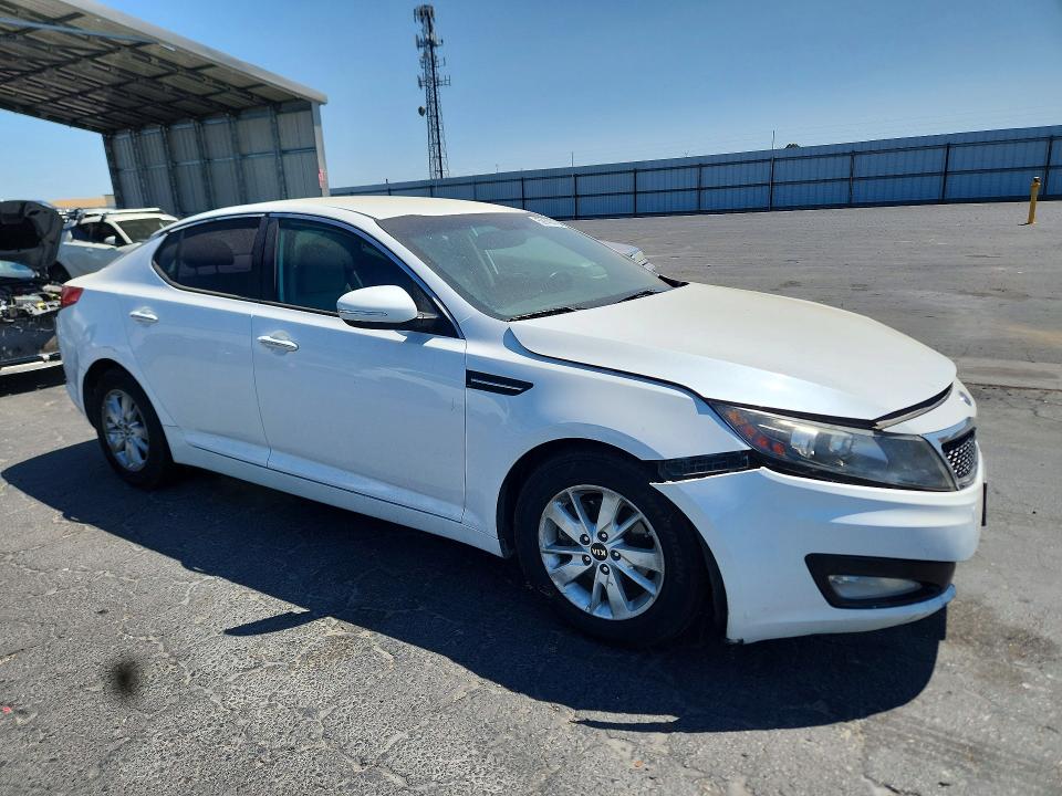 2012 Kia Optima VIN KNAGM4A77C5281658 COPART salvage auction — FRONT END, Ca - Salvage Certificate, sold $775 on 2026-07-09 (photo 4)