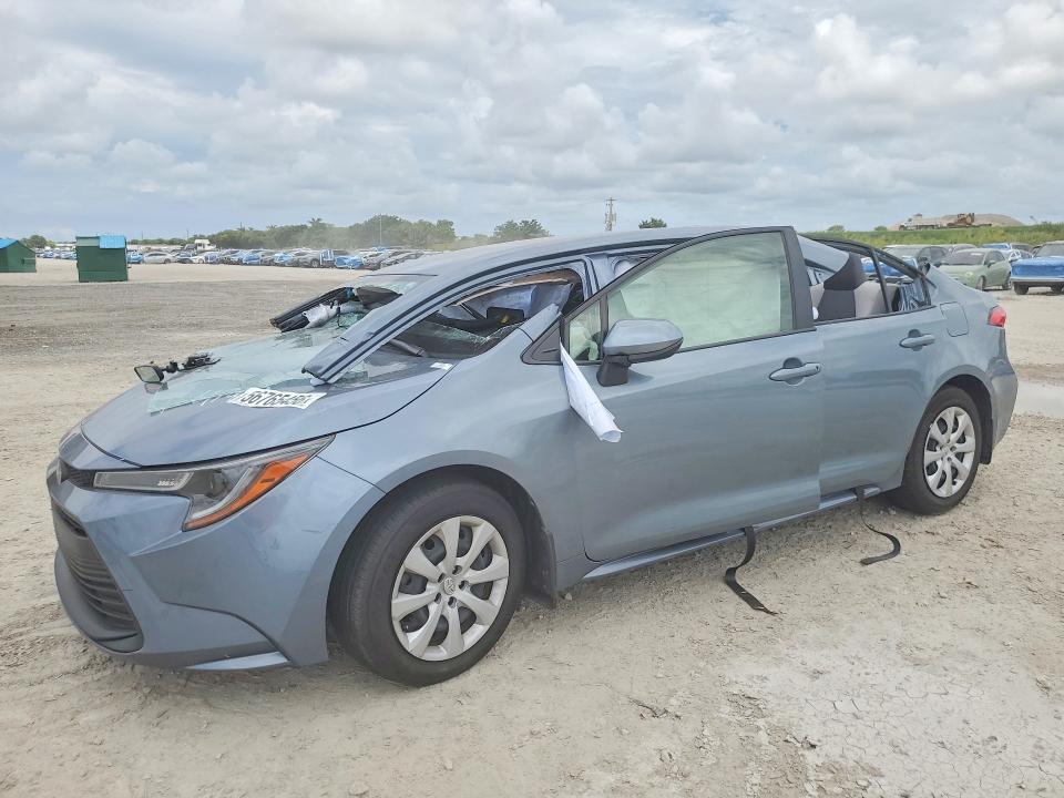 2023 Toyota Corolla VIN JTDB4MEE8P3014147 COPART salvage auction — ROOF, Fl - Certificate Of Destruction, sold $2,350 on 2026-07-14 (photo 1)