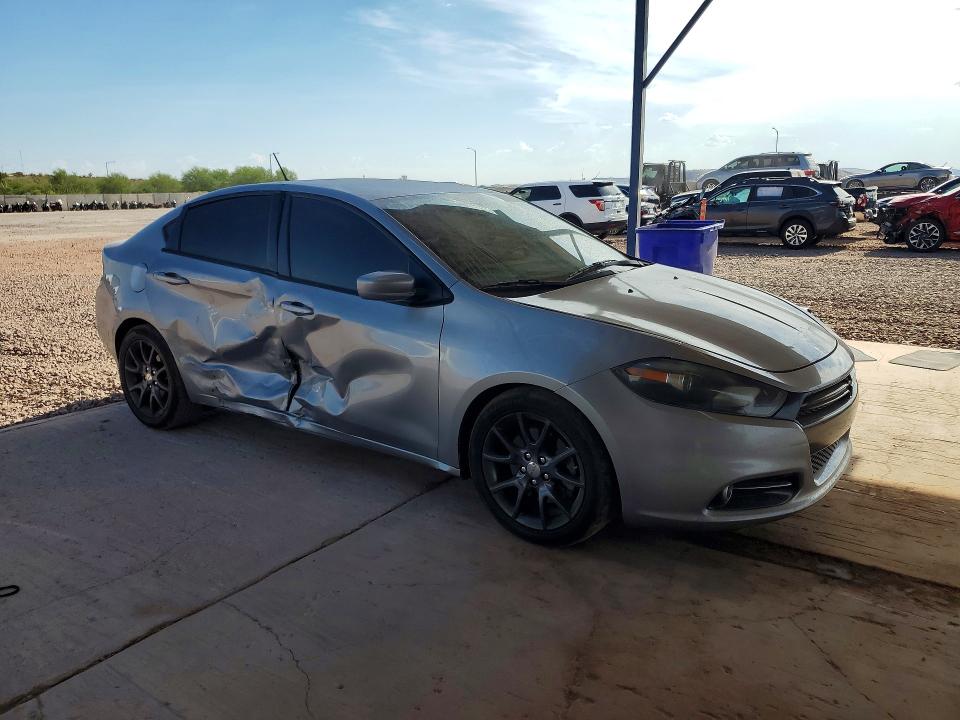 2016 Dodge Dart VIN 1C3CDFBB3GD540453 COPART salvage auction — SIDE, Az - Cert Of Title - Salvage, sold $875 on 2026-07-02 (photo 4)