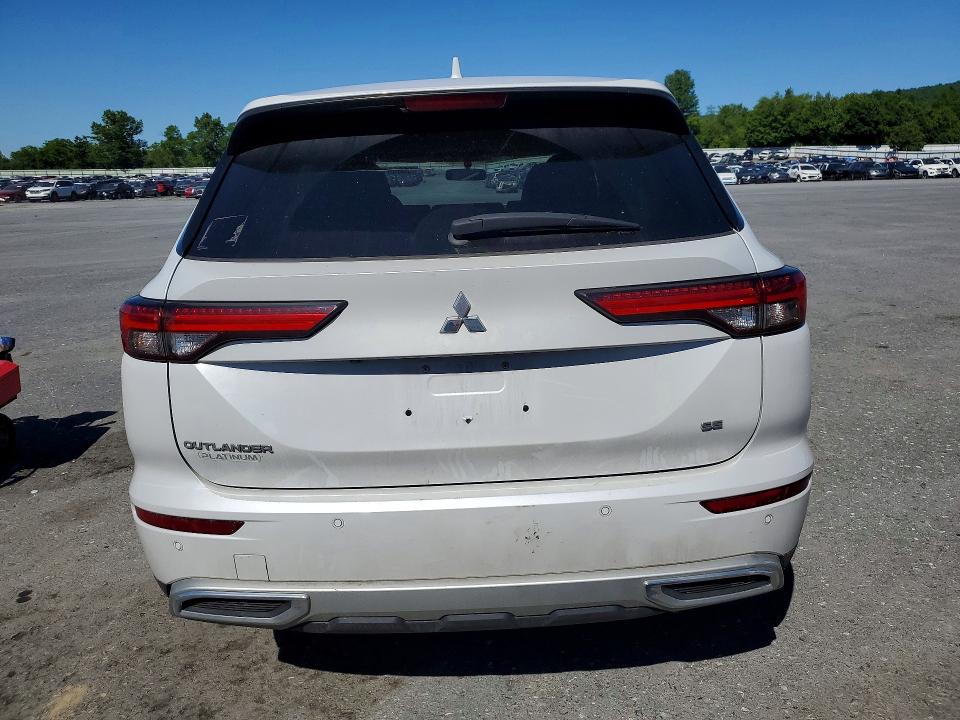 2022 Mitsubishi Outlander VIN JA4J3UA89NZ087045 COPART salvage auction — FRONT END, PA - CERTIFICATE OF SALVAGE, sold $4,900 on 2026-07-09 (photo 6)
