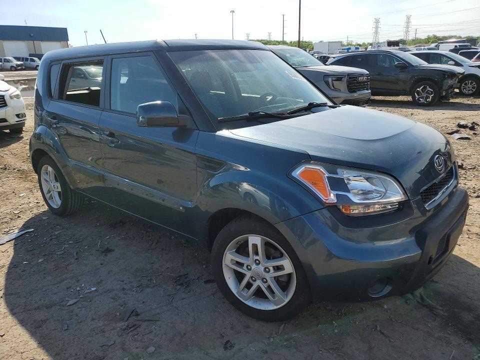 2011 Kia Soul VIN KNDJT2A29B7238429 COPART salvage auction — REAR END, Mi - Cert Of Title-Rebuilt Salvage, sold $475 on 2026-07-10 (photo 4)