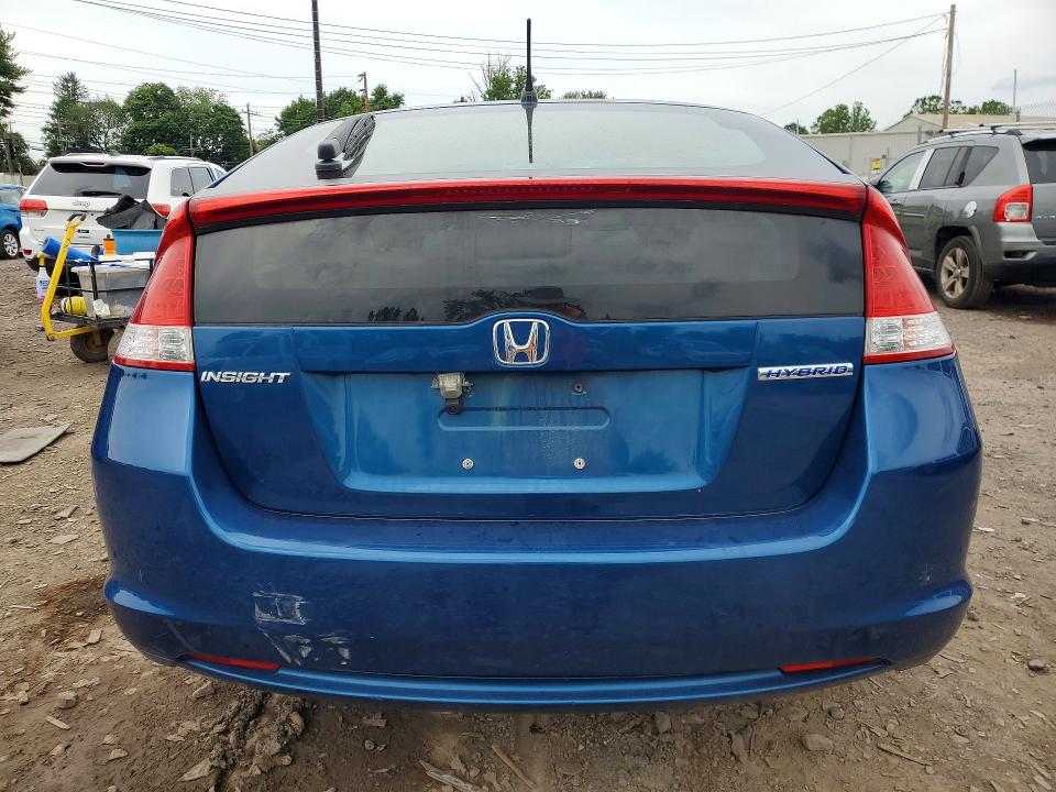 2011 Honda Insight VIN JHMZE2H55BS004717 COPART salvage auction — FRONT END, Pa - Certificate Of Salvage, sold $225 on 2026-07-13 (photo 6)