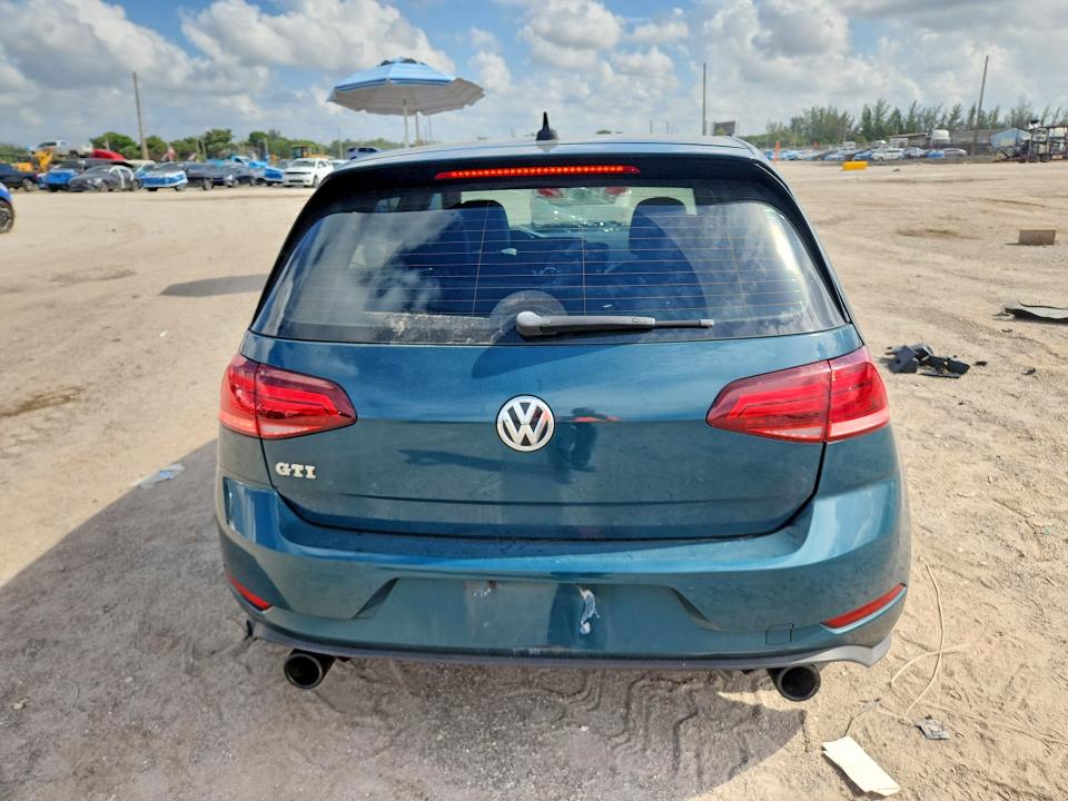 2018 Volkswagen VIN 3VW547AU2JM293223 COPART salvage auction — FRONT END, Fl - Cert Of Title Slvg Rebuildable, sold $3,050 on 2026-07-02 (photo 6)