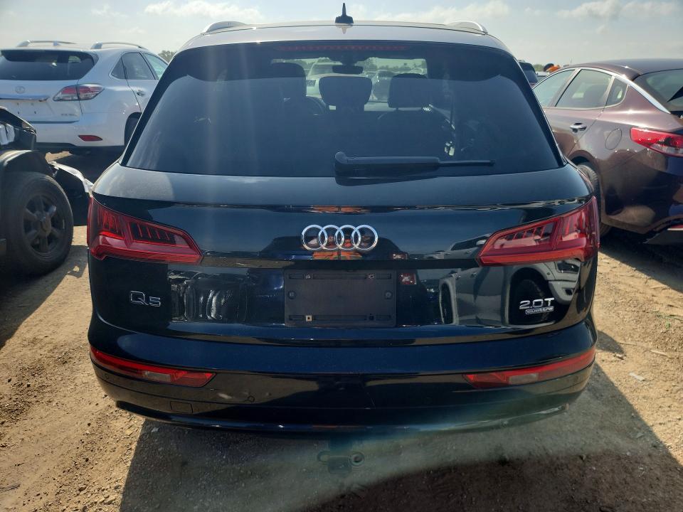 2018 Audi Q5 VIN WA1BNAFY4J2051157 COPART salvage auction — MECHANICAL, Il - Salvage Certificate, sold $850 on 2026-07-21 (photo 6)
