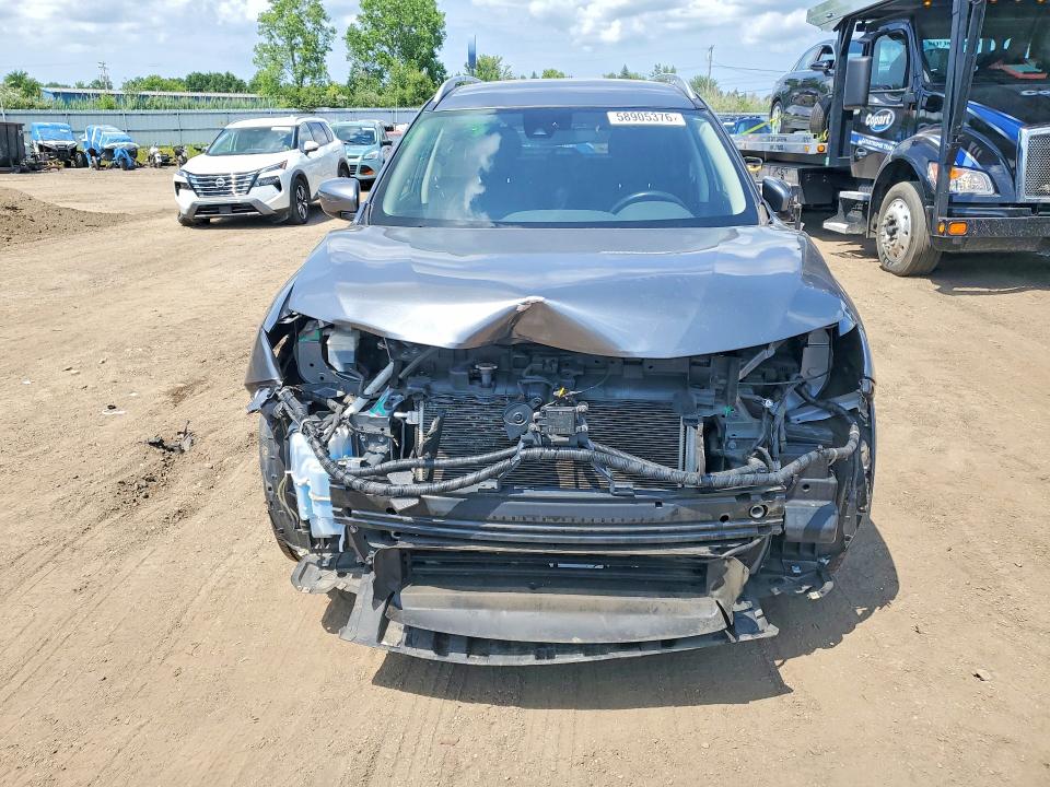 2019 Nissan Rogue VIN JN8AT2MV9KW391036 COPART salvage auction — FRONT END, Oh - Cert Of Title-Salvage, sold $1,700 on 2026-07-16 (photo 5)