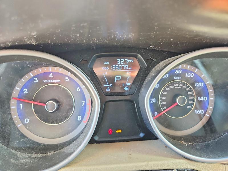 2013 Hyundai VIN KMHDH4AE3DU686377 COPART salvage auction — FRONT END, NY - MV-907A SALVAGE CERTIFICATE, sold $750 on 2026-07-06 (photo 9)
