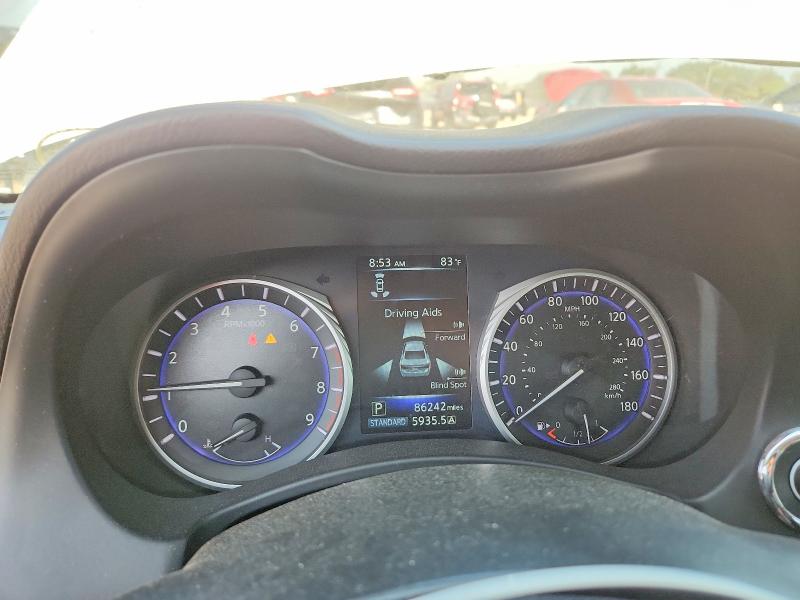 2017 Infiniti Q50 VIN JN1EV7ARXHM835673 COPART salvage auction — REAR END, Il - Salvage Certificate, sold $2,900 on 2026-07-28 (photo 9)