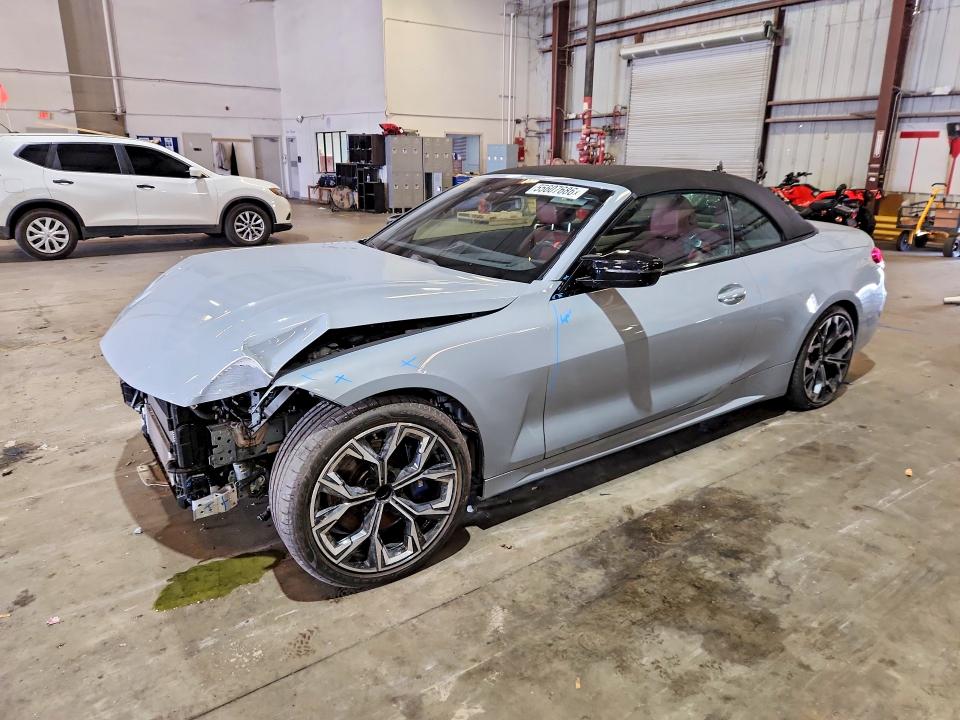 2025 BMW VIN WBA63DB08SCU84620 COPART salvage auction — FRONT END, Fl - Cert Of Title Slvg Rebuildable, sold $30,250 on 2026-08-03 (photo 1)