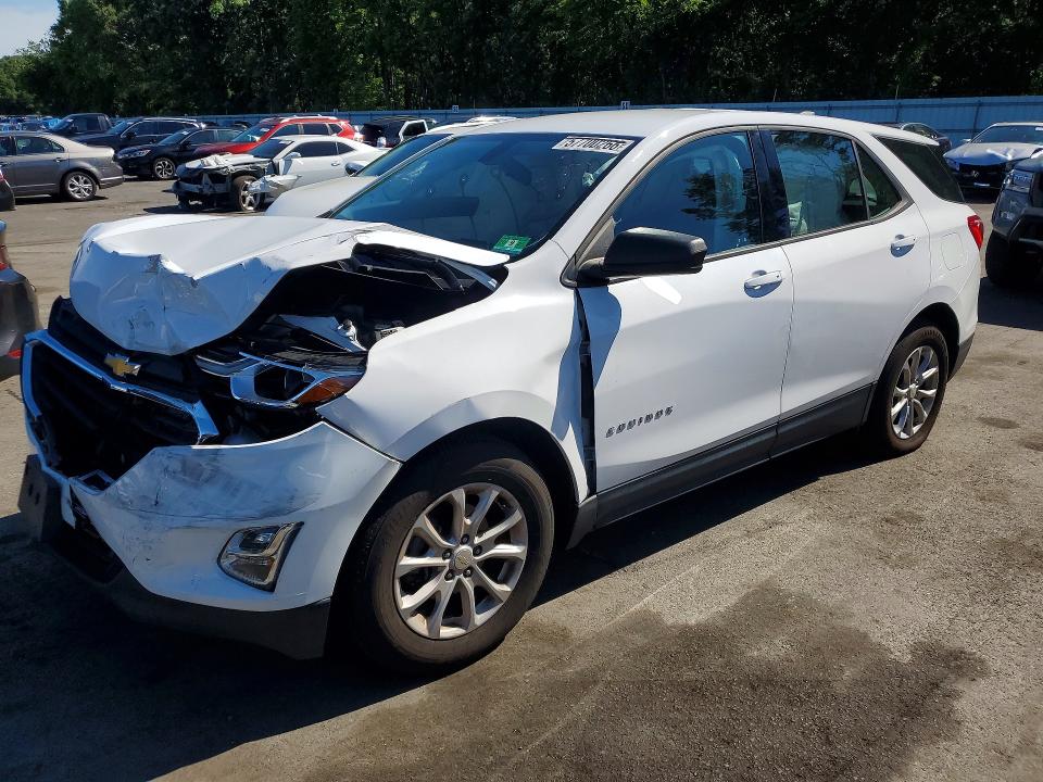 2019 Chevrolet Equinox VIN 3GNAXHEV2KL115991 COPART salvage auction — FRONT END, Nj - Cert Of Title-Salvage, sold $1,750 on 2026-07-02 (photo 1)