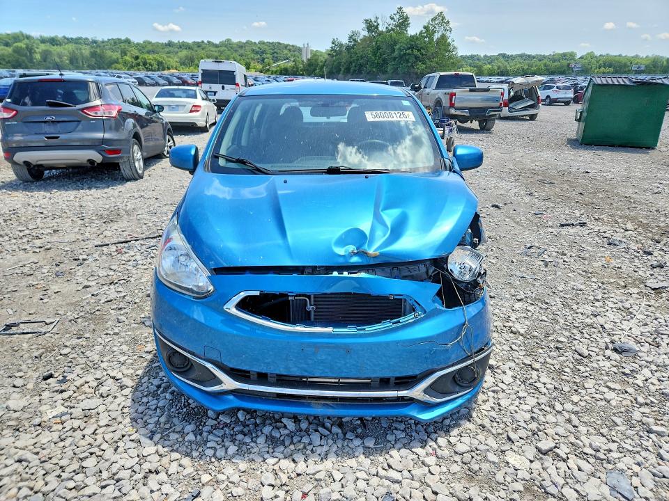 2019 Mitsubishi Mirage VIN ML32A3HJ3KH014292 COPART salvage auction — FRONT END, Il - Salvage Certificate, sold $1,050 on 2026-07-27 (photo 5)