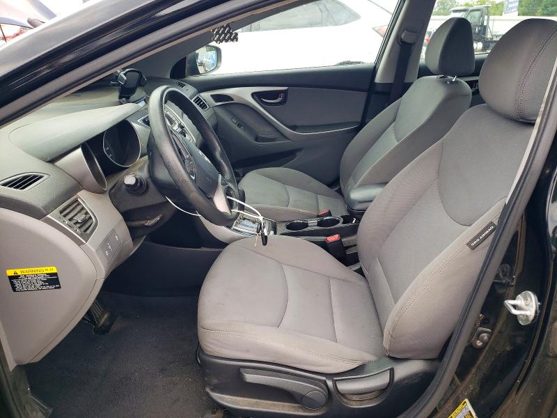 2013 Hyundai Elantra VIN KMHDH4AE2DU656481 COPART salvage auction — FRONT END, Va - Cert Of Title - Salvage, sold $325 on 2026-07-24 (photo 7)