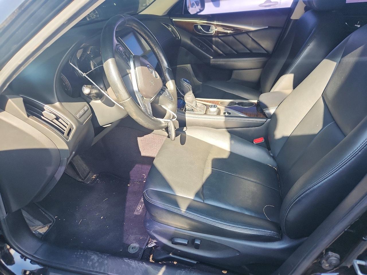 2019 Infiniti Q50 VIN JN1EV7AP8KM517654 COPART salvage auction — Rear End, TX - CERTIFICATE OF TITLE (P), sold $1,300 on 2026-07-02 (photo 7)