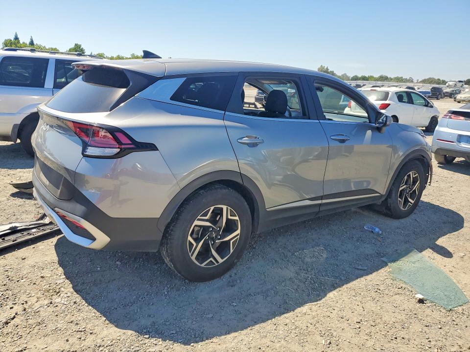 2023 Kia Sportage VIN KNDPU3AF7P7132309 COPART salvage auction — FRONT END, Ca - Salvage Certificate, sold $6,600 on 2026-07-14 (photo 3)