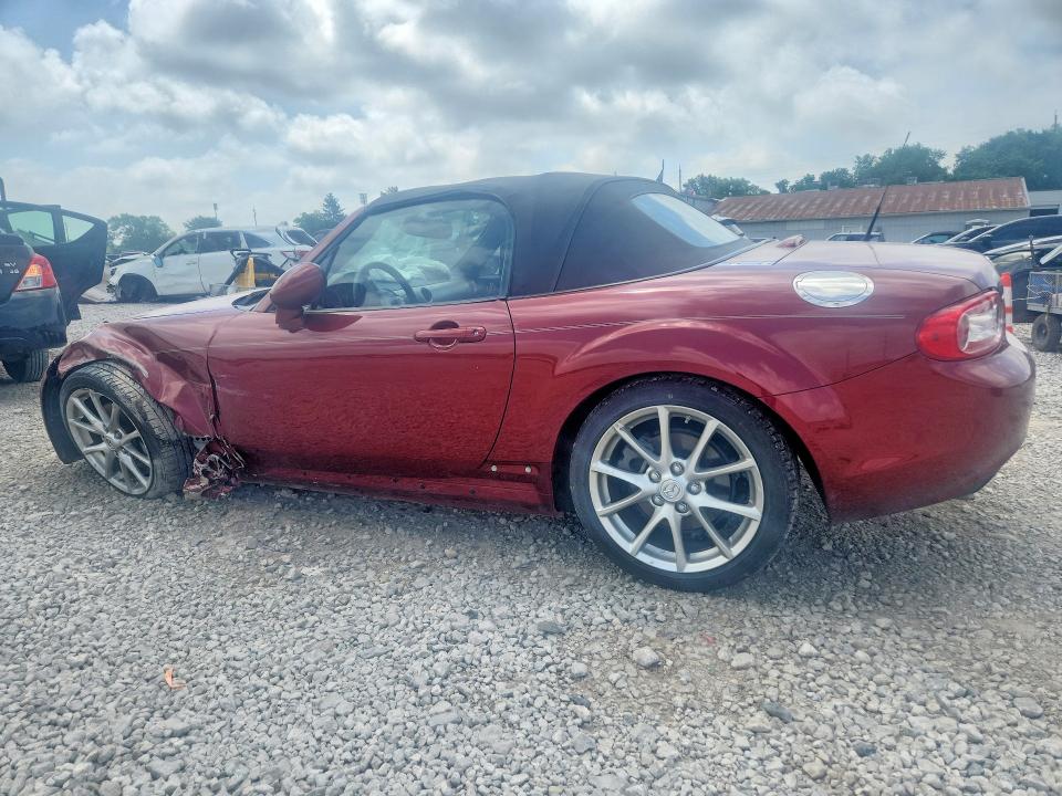 2012 Mazda Mx-5 VIN JM1NC2LF5C0220201 COPART salvage auction — FRONT END, OH - CERT OF TITLE-SALVAGE, sold $2,250 on 2026-07-07 (photo 2)