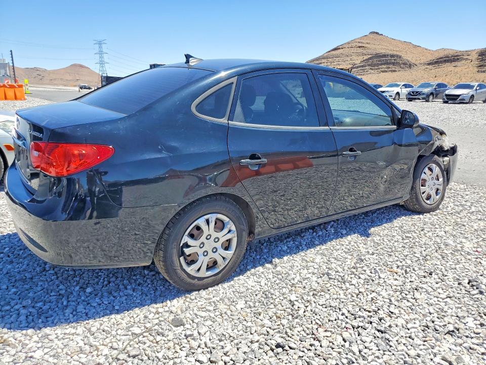 2010 Hyundai Elantra VIN KMHDU4AD6AU167905 COPART salvage auction — FRONT END, NV - SALVAGE TITLE, sold $750 on 2026-07-20 (photo 3)
