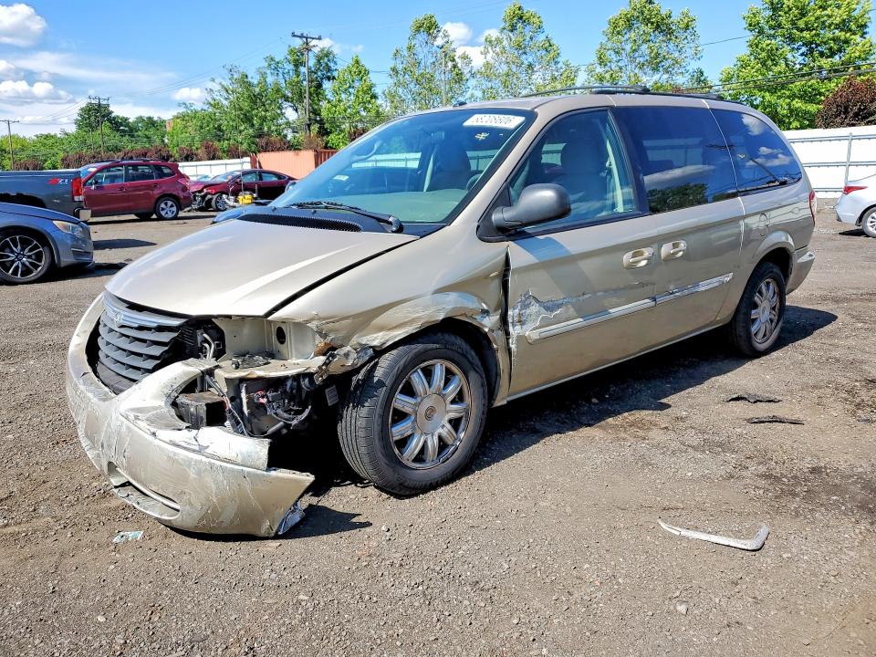 2007 Chrysler Town & country VIN 2A4GP54L37R144308 COPART salvage auction — FRONT END, Ct - Cert Of Title-Salvage, sold $500 on 2026-07-31 (photo 1)