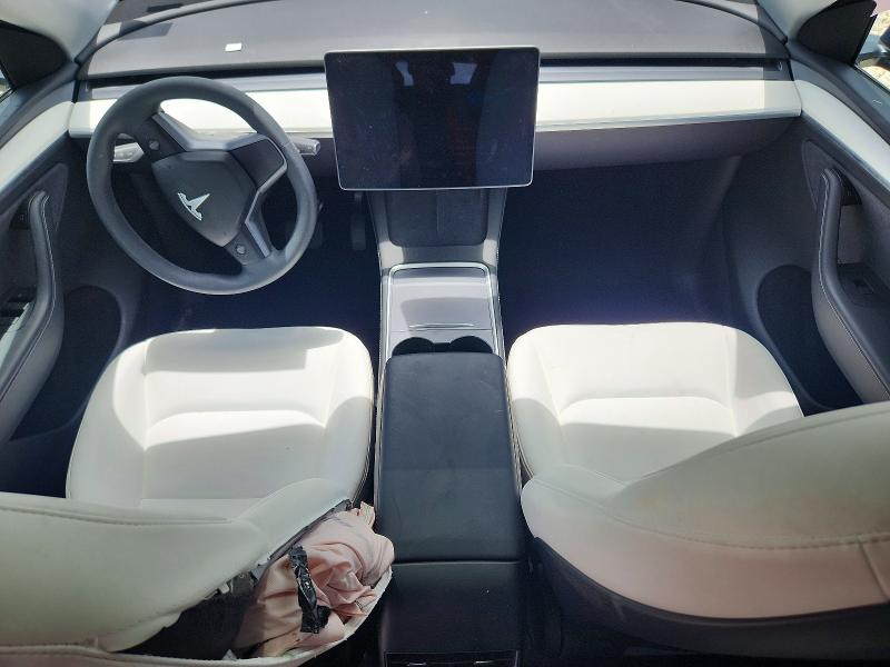 2024 Tesla VIN 7SAYGDEE9RA333290 COPART salvage auction — REAR END, TX - SALVAGE VEHICLE TITLE (P), sold $2,200 on 2026-07-30 (photo 8)