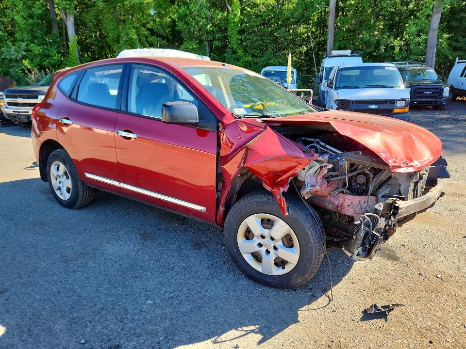2011 Nissan Rogue sport VIN JN8AS5MV4BW254767 COPART salvage auction — FRONT END, MA - CERT OF TITLE-SALVAGE, sold $450 on 2026-07-02 (photo 4)