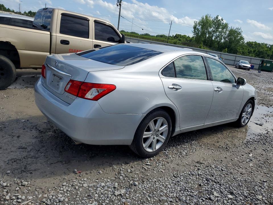 2008 Lexus Es 350 VIN JTHBJ46G682183159 COPART salvage auction — FRONT END, AL - CERT OF TITLE-SALVAGE TITLE, sold $450 on 2026-07-28 (photo 3)