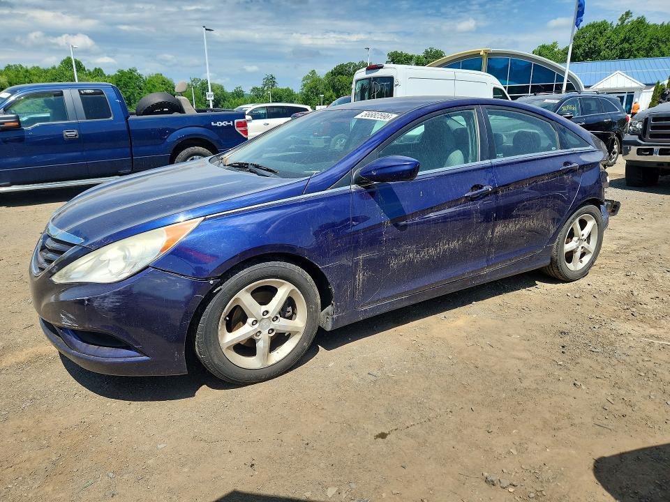 2011 Hyundai Sonata VIN 5NPEB4AC5BH274686 COPART salvage auction — REAR END, MA - CERTIFICATE OF TITLE, sold $900 on 2026-07-09 (photo 1)