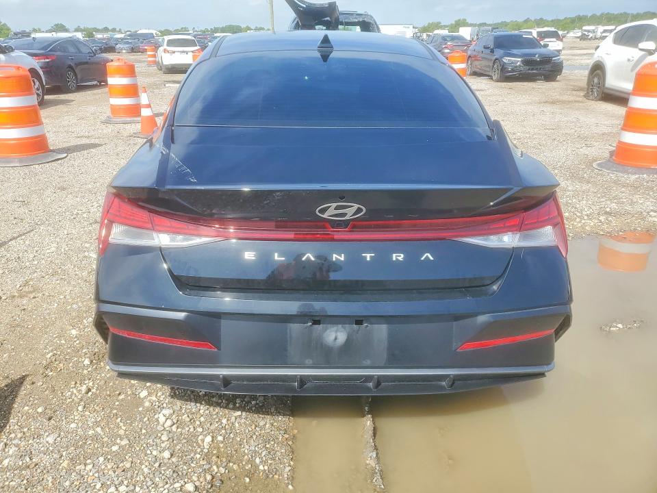 2024 Hyundai Elantra VIN KMHLS4DG7RU681264 COPART salvage auction — FRONT END, TX - SALVAGE VEHICLE TITLE (P), sold $1,500 on 2026-07-16 (photo 6)