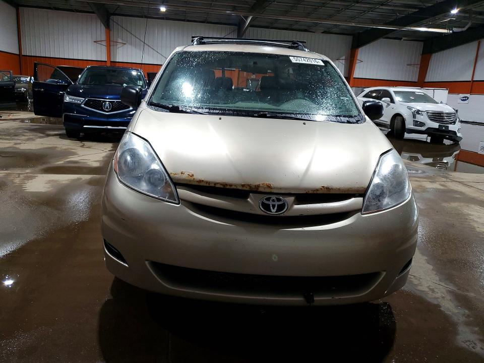2008 Toyota Sienna VIN 5TDZK29C48S203086 COPART salvage auction — REAR END, Ab - Bos - Salvage, sold $200 on 2026-07-28 (photo 5)