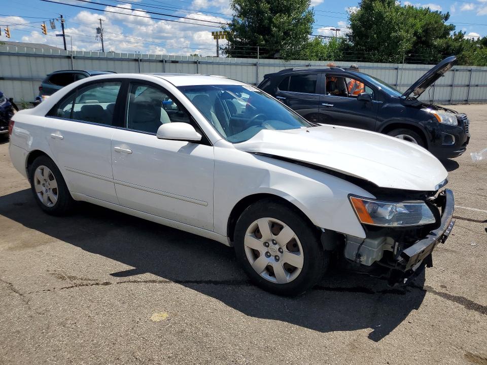 2008 Hyundai Sonata VIN 5NPET46C68H382006 COPART salvage auction — FRONT END, OH - CERT OF TITLE-SALVAGE, sold $325 on 2026-07-15 (photo 4)