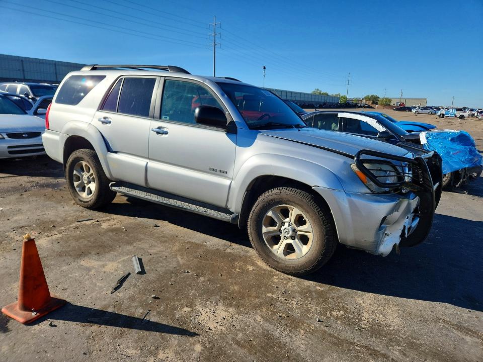 2007 Toyota 4runner VIN JTEBU14R278099262 COPART salvage auction — SIDE, NM - CERT OF TITLE-SALVAGE (P), sold $4,050 on 2026-07-16 (photo 4)