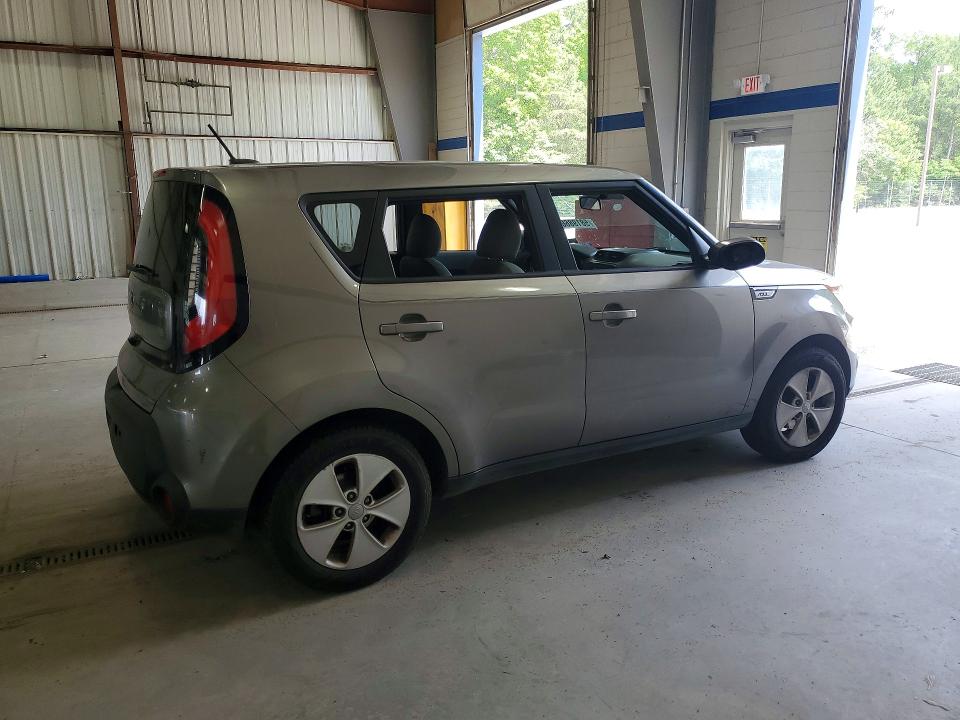 2015 Kia Soul VIN KNDJN2A27F7130424 COPART salvage auction — VANDALISM, Va - Cert Of Title - Salvage, sold $825 on 2026-07-31 (photo 3)