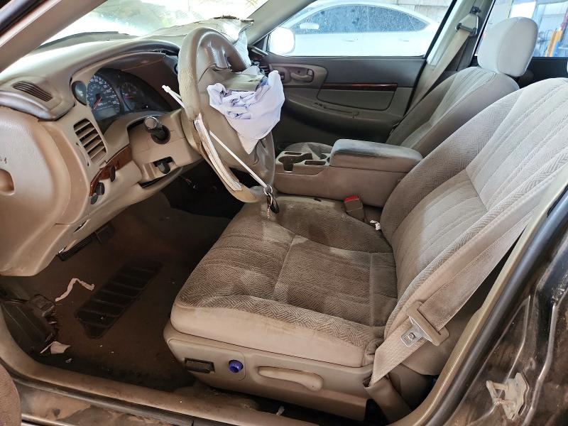 2005 Chevrolet Impala VIN 2G1WF52E359358410 COPART salvage auction — FRONT END, Az - Certificate Of Title, sold $475 on 2026-09-09 (photo 7)