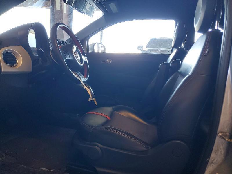 2014 Fiat 500 VIN 3C3CFFGEXET294506 COPART salvage auction — FRONT END, CA - SALVAGE CERTIFICATE, sold $200 on 2026-08-10 (photo 7)
