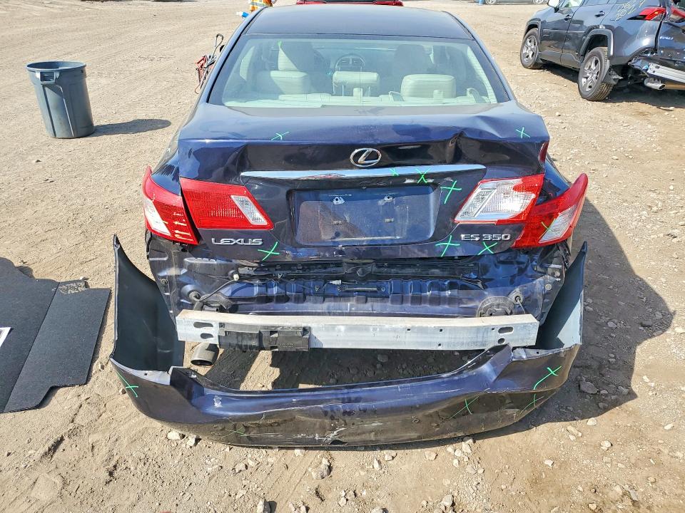 2008 Lexus ES VIN JTHBJ46G882262638 COPART salvage auction — REAR END, Md - Cert Of Salvage > 75% Damage, sold $1,900 on 2026-07-27 (photo 6)