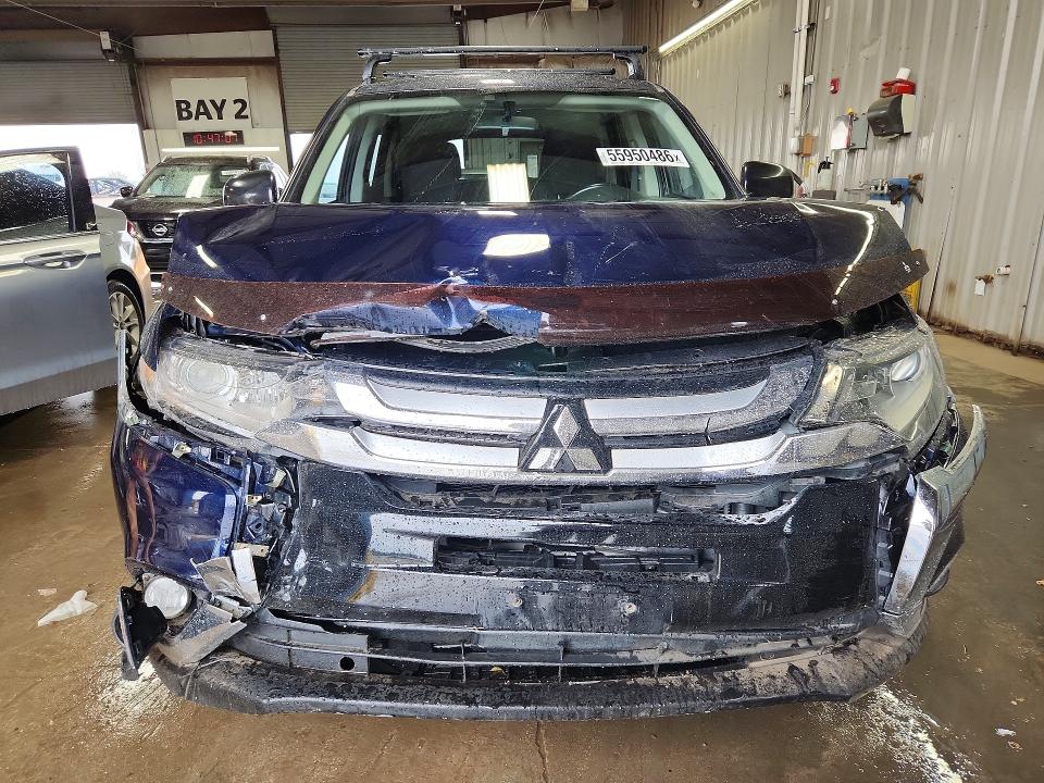 2016 Mitsubishi Outlander VIN JA4AZ3A38GZ015446 COPART salvage auction — FRONT END, Il - Salvage Certificate, sold $1,650 on 2026-07-09 (photo 5)