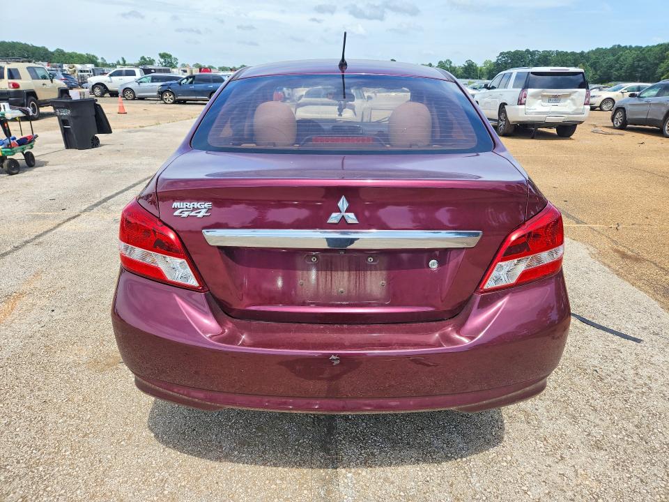 2020 Mitsubishi VIN ML32F3FJ5LHF03432 COPART salvage auction — FRONT END, Tx - Salvage Vehicle Title, sold $1,800 on 2026-07-06 (photo 6)