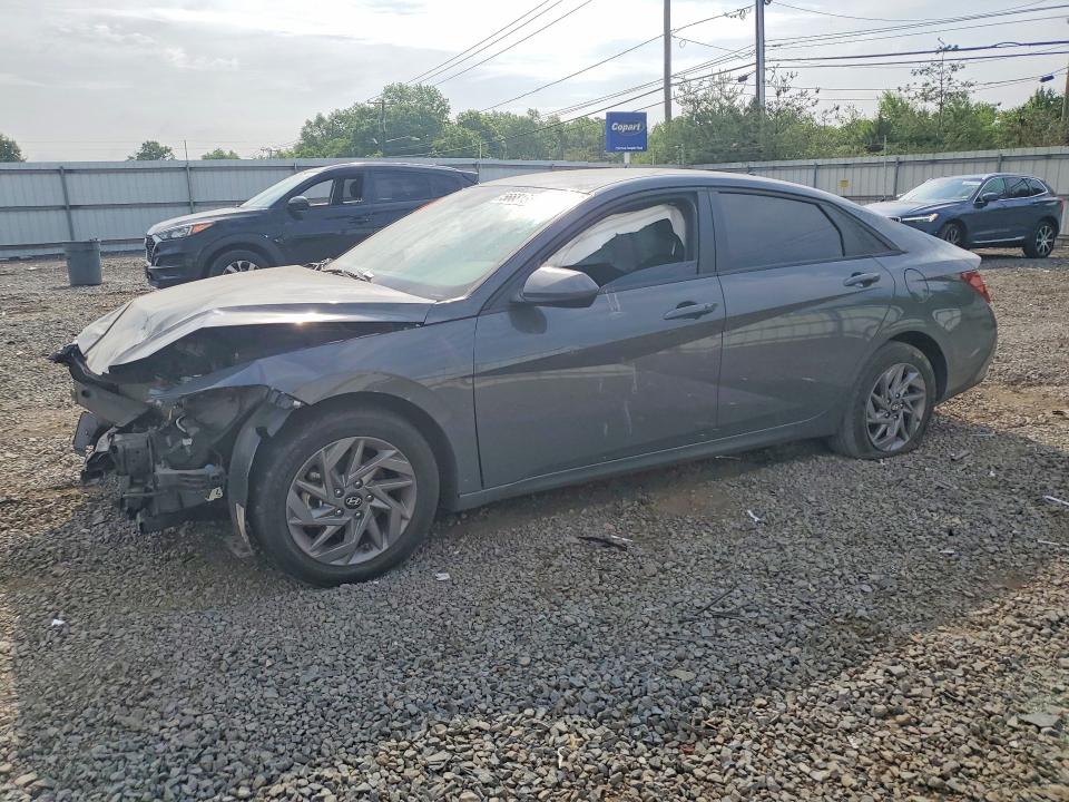 2024 Hyundai Elantra VIN KMHLM4DGXRU655879 COPART salvage auction — FRONT END, Nj - Cert Of Title-Salvage, sold $3,700 on 2026-07-31 (photo 1)