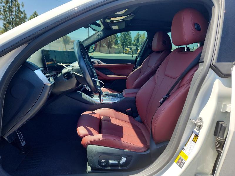 2023 BMW I4 VIN WBY73AW09PFR01778 COPART salvage auction — REAR END, CA - SALVAGE CERTIFICATE, sold $9,000 on 2026-07-28 (photo 7)
