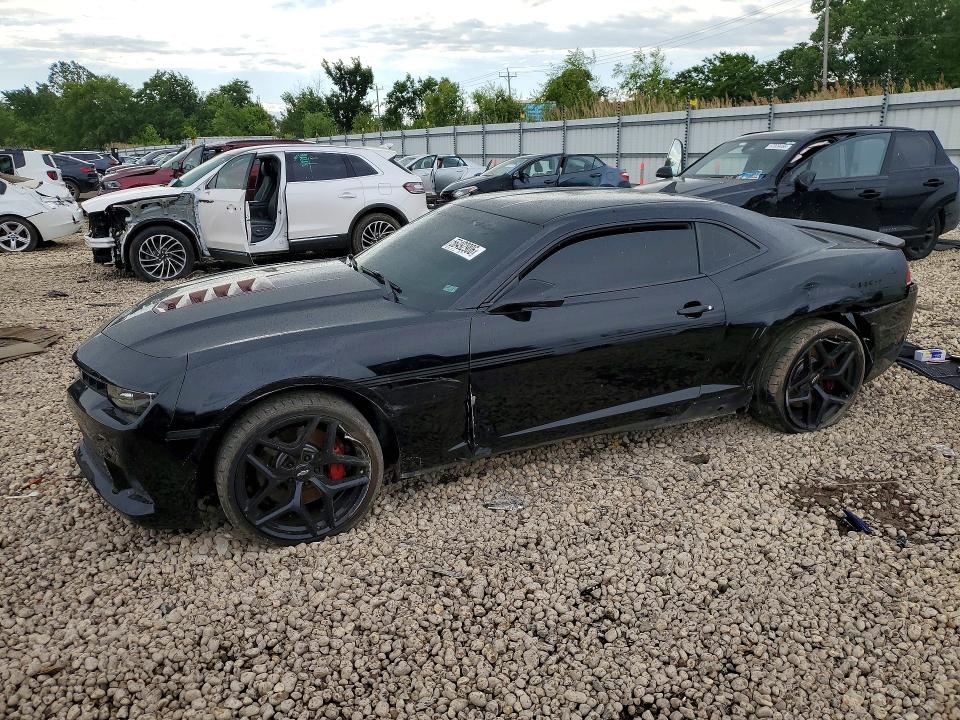 2014 Chevrolet Camaro VIN 2G1FK1EJ1E9161524 — COPART salvage auction photo