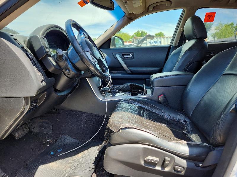 2008 Infiniti Fx35 VIN JNRAS08W98X206265 COPART salvage auction — SIDE, Il - Salvage Certificate, sold $400 on 2026-07-10 (photo 7)